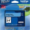 Brother Genuine P-Touch TZE-541 Tape Black on Blue 18MM