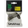 Brother M-K621 9mm Black on Yellow Non-Laminated Tape
