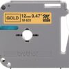 Brother M831 Non-Laminated Tape Cartridge Tape 12MM