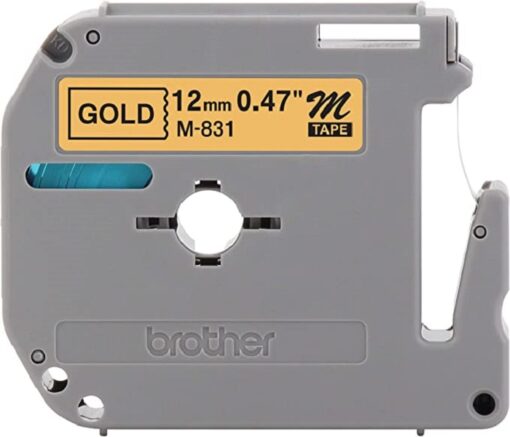 Brother M831 Non-Laminated Tape Cartridge Tape 12MM