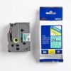 Brother TZe-751 Labelling Tape Cassette Black on Green 24 mm