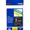 Brother-TZe325-Laminated-Tape-9MM-White-on-Black