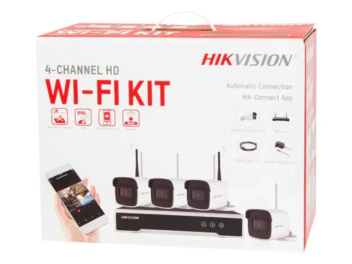 HIKVISION 4MP H.265 Bullet WiFi Kit NK44W0H(D)