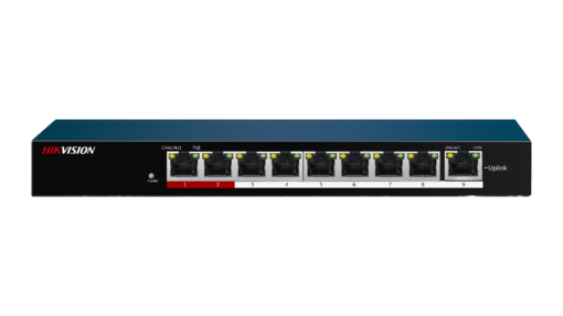 Hikvision-DS-3E0109P-E-8-Port-Fast-Ethernet-Unmanaged-PoE-Switch