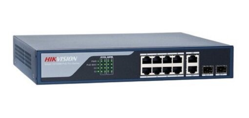 Hikvision (DS-3E1310P-SI) 8 Port Fast Ethernet Smart POE Switch