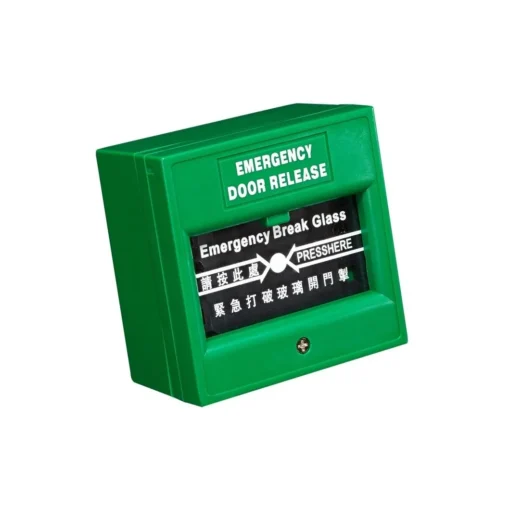 Hikvision-DS-K7PEB-Emergency-Break-Glass-Green