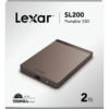 Lexar External Portable SSD 2TB-LSL200X002T-RNNNG