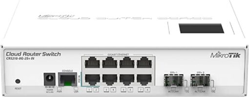 MikroTik CRS210-8G-2S+IN Cloud Router Switch