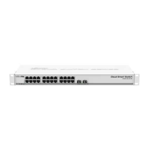 MikroTik CSS326-24G-2S+RM SwOS Powered 24 Port Gigabit Ethernet