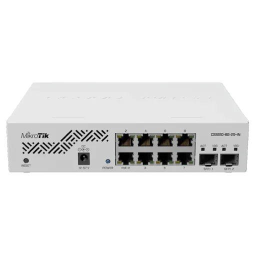 Mikrotik CSS610-8G-2S+IN Cloud Smart Switch