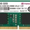 Transcend 32GB JM DDR4 3200 SO-DIMM 2Rx8 2Gx8 (JM3200HSE-32G)