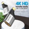Vention TCCH0 Type C to DP adapter