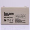 DROM POWER 6V 7AH BATTERY