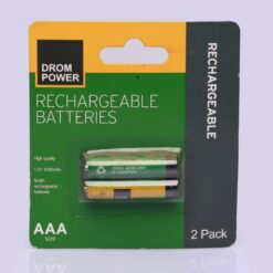 DROM POWER RECHARGABLE AAA BATTERY