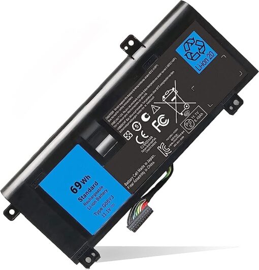 Dell Alienware M14X G05YJ Battery – 6200mAh Li-ion