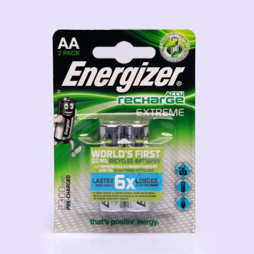 ENERGIZER RECHARGABLE BATTERY AA. 2pack