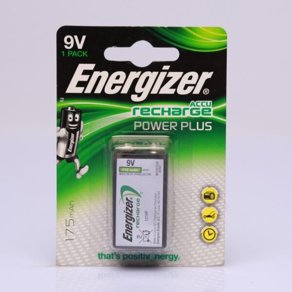 Energizer Rechargeable 9 Volt Battery