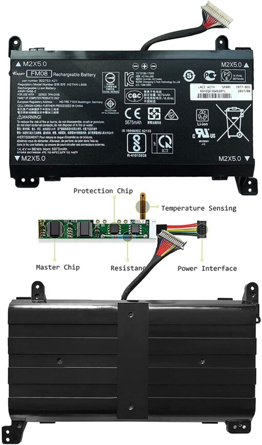 HP Omen 17-AN FM08 Original Genuine Battery