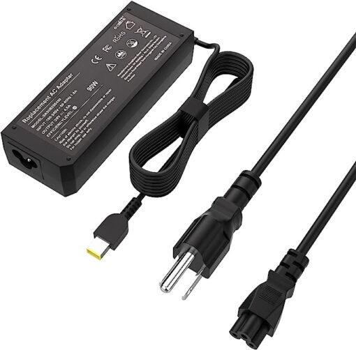 Lenovo 20V 4.5A 90W Replacement USB AC Adapter