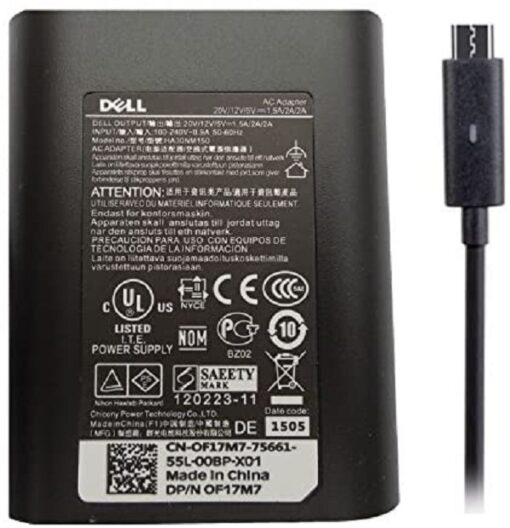 Original Dell 30W USB C/Type-C Charger for Dell