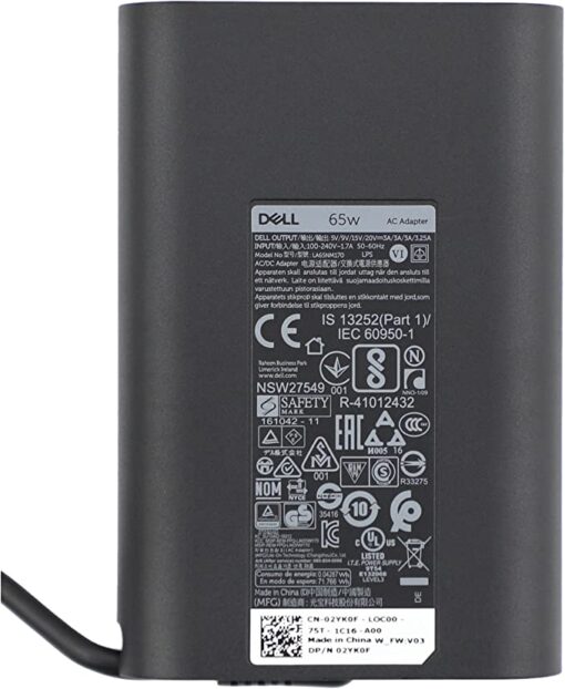 Original Genuine Dell 65W 20V 3.25A USB Type C