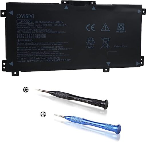 Original HP Envy 17 X360 15 series LK03 LK03XL Laptop Battery