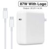 Original Mac 20.2V 4.3A 87W USB-C Power Adapter