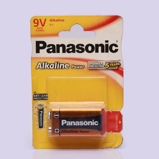 PANASONIC ALKALINE BATTERY 9V