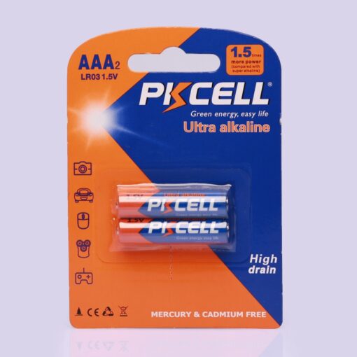 PKCELL HEAVY DUTY ALKALINE AAA BATTERY