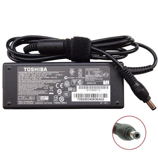 Toshiba 19V 3.42A 5.5 X 2.5 65W AC Replacement Adapter