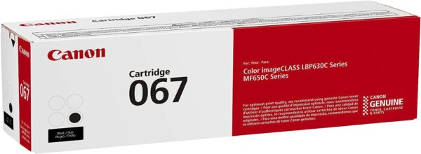 Canon 067 Black Toner Cartridge for Canon Color Image
