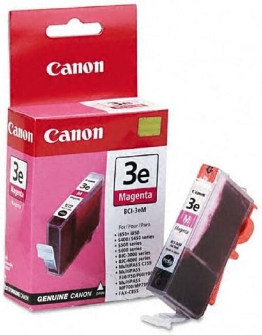 Canon BCI3EM (BCI-3E) Ink Tank 520 Page-Yield Magenta