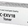 Canon C-EXV18 Black Toner Cartridge (0386B002AA)