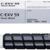 Canon C-EXV59 Black Toner Cartridge Yield 30,000 Pages