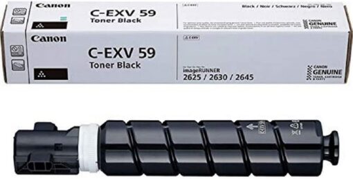 Canon C-EXV59 Black Toner Cartridge Yield 30,000 Pages