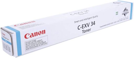 Canon C-exv 34 Cyan Toner For C2020 C2025 C2030