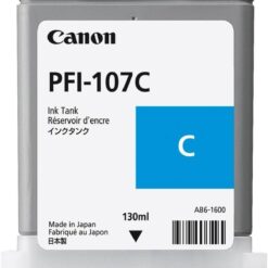 Canon PFI-107C 130ml Ink Tank for iPF680 Cyan