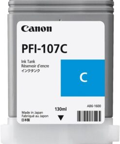 Canon PFI-107C 130ml Ink Tank for iPF680 Cyan