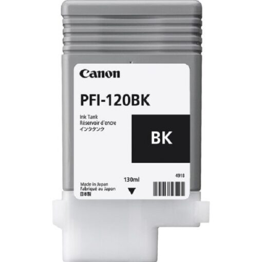 Canon PFI-120BK Pigment Black Ink Tank 130ml