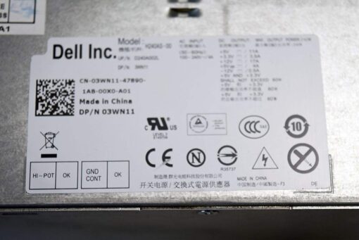 Dell 240w Power Supply For Optiplex 390