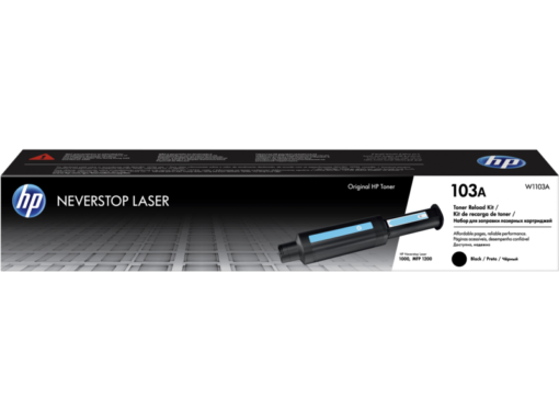 HP 103A Black Never stop Laser Toner Reload Kit