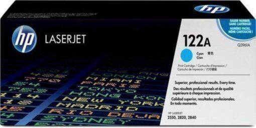 HP 122A Cyan Toner Cartridge