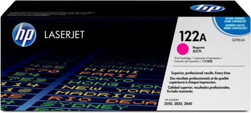 HP 122A Magenta Toner Cartridge