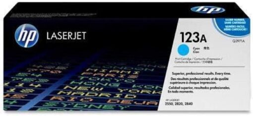 HP 123A Cyan Toner Cartridge