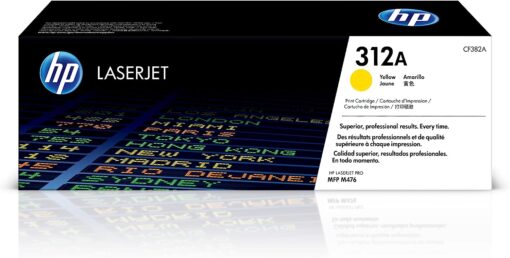 HP 312A Yellow LaserJet Toner Cartridge