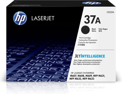 HP 37A Black LaserJet Toner Cartridge