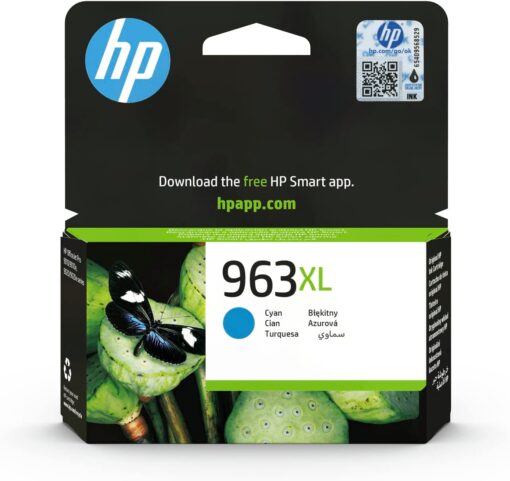 HP 3JA30AE 963XL High Yield Original Ink Cartridge Cyan