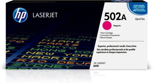 HP 502A Magenta Laser Jet Toner Cartridge