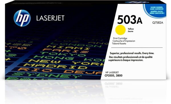 HP 503A Yellow Laser Jet Toner Cartridge