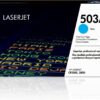 HP 503A cyan Laser Jet Toner Cartridge